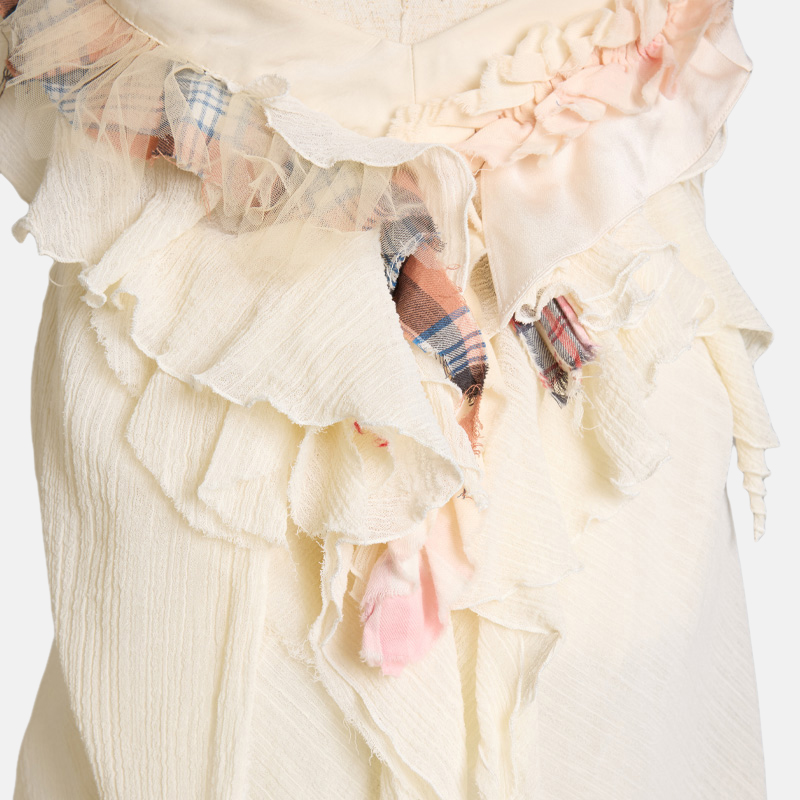 Super Flea Market+Milk of Lime+Cream custom dress+Toni Garrn3